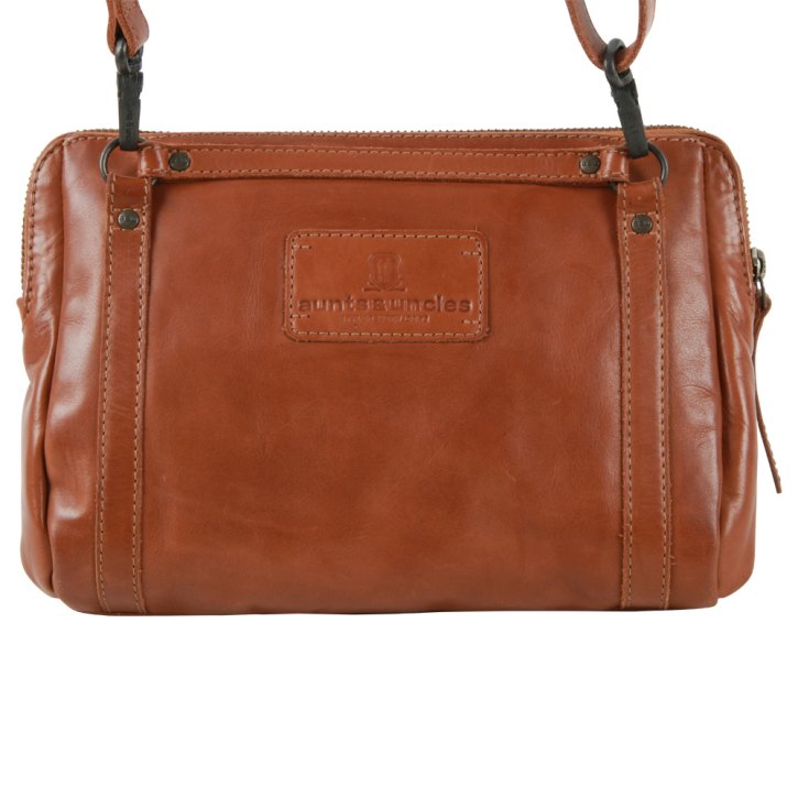 Aunts & Uncles PINEAPPLE  Umhängetasche cognac