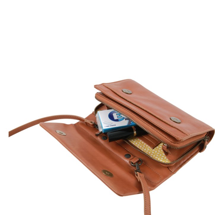 Aunts & Uncles CHERIMOYA Umhängetasche/Börse cognac