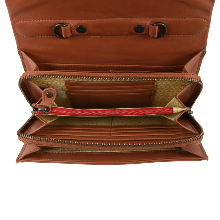 Aunts & Uncles CHERIMOYA Umhängetasche/Börse cognac