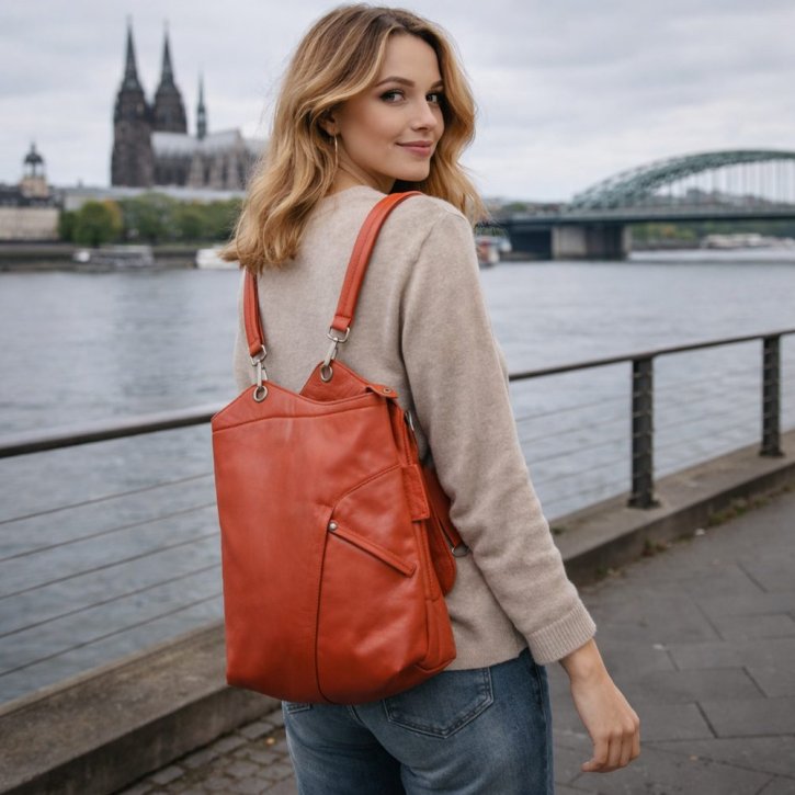 Aunts & Uncles BRAMBLE Rucksack/Schultertasche ginger bisquit