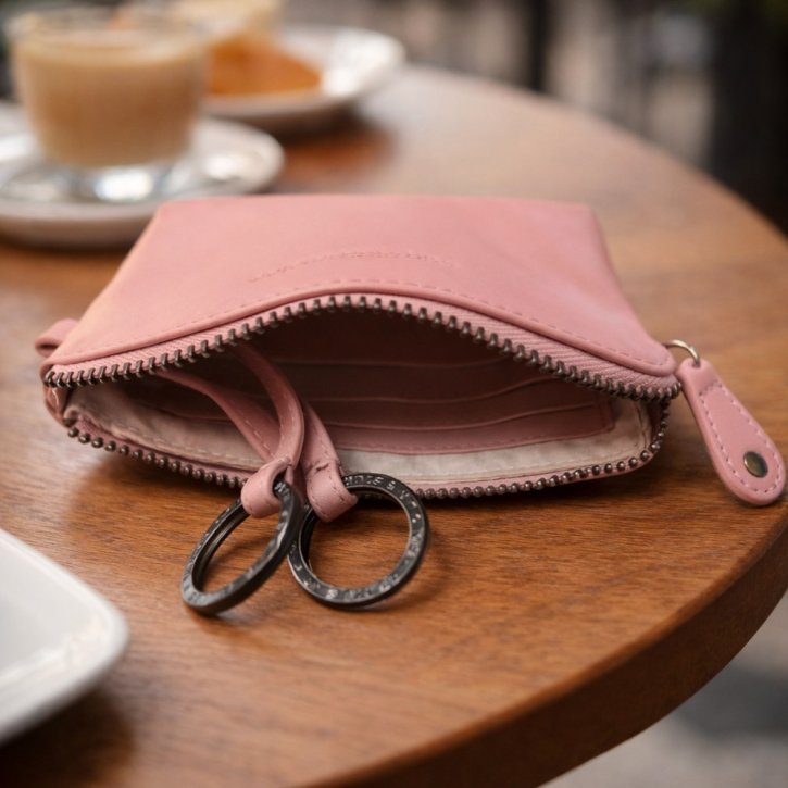 Aunts & Uncles Physalis Schlüsseletui cosmetic pink