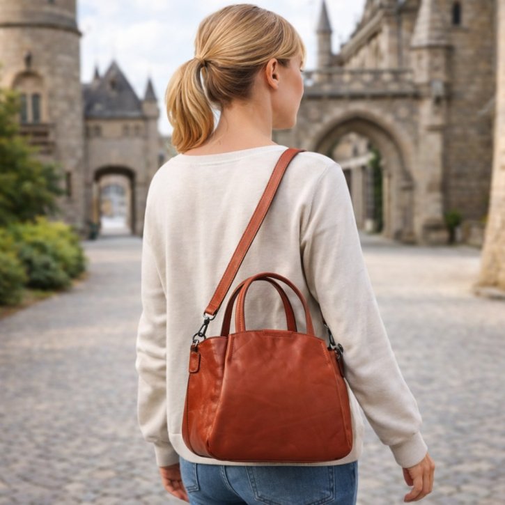 Aunts & Uncles Mrs. Chiffon Pie Handtasche M  intense rust