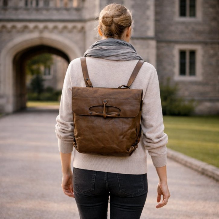 Aunts & Uncles MRS. MINCE PIE 2in1 Rucksack dark olive