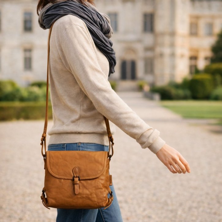 Aunts & Uncles Mrs. Puff Pie  Umhängetasche satin brass