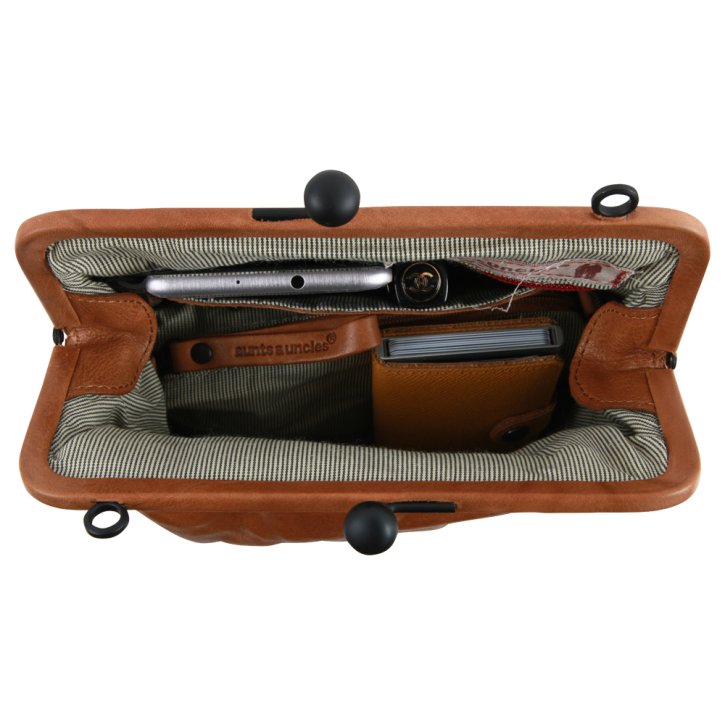 Aunts & Uncles MRS FORTUNE COOKIE Bügeltasche caramel