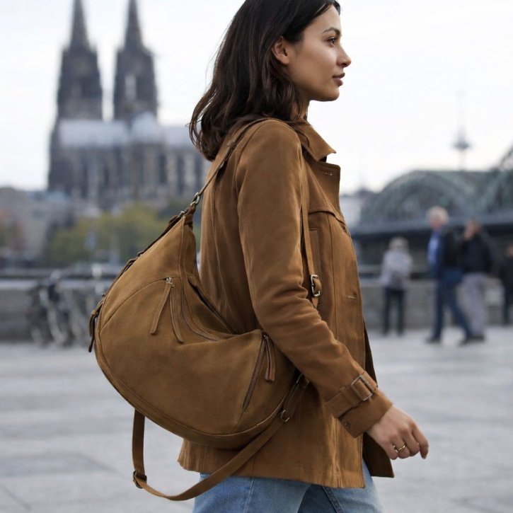 Aunts & Uncles TURNIP Schultertasche tarmac