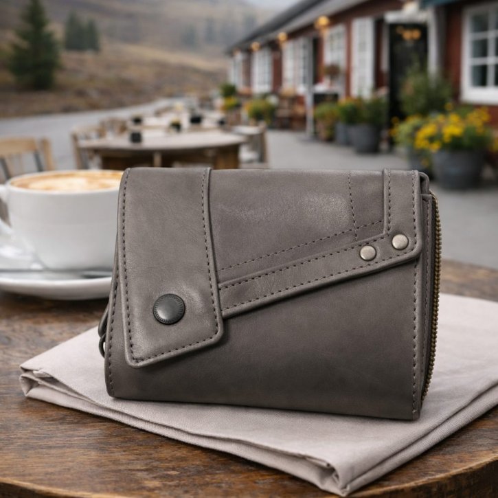 Aunts & Uncles Lotta Damenbörse M oyster grey