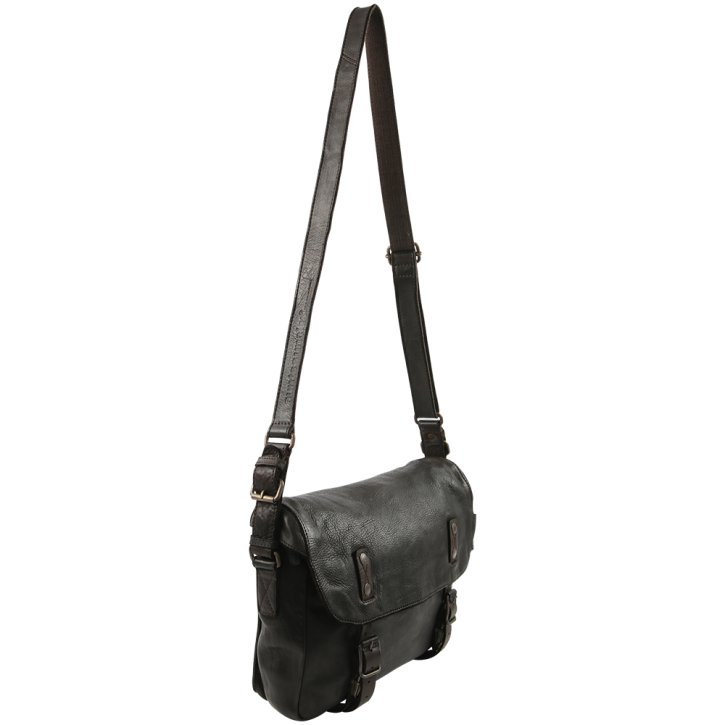  THE ANCHOR Umhängetasche ebony