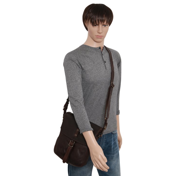  CHIN CURTAIN Umhängetasche ebony