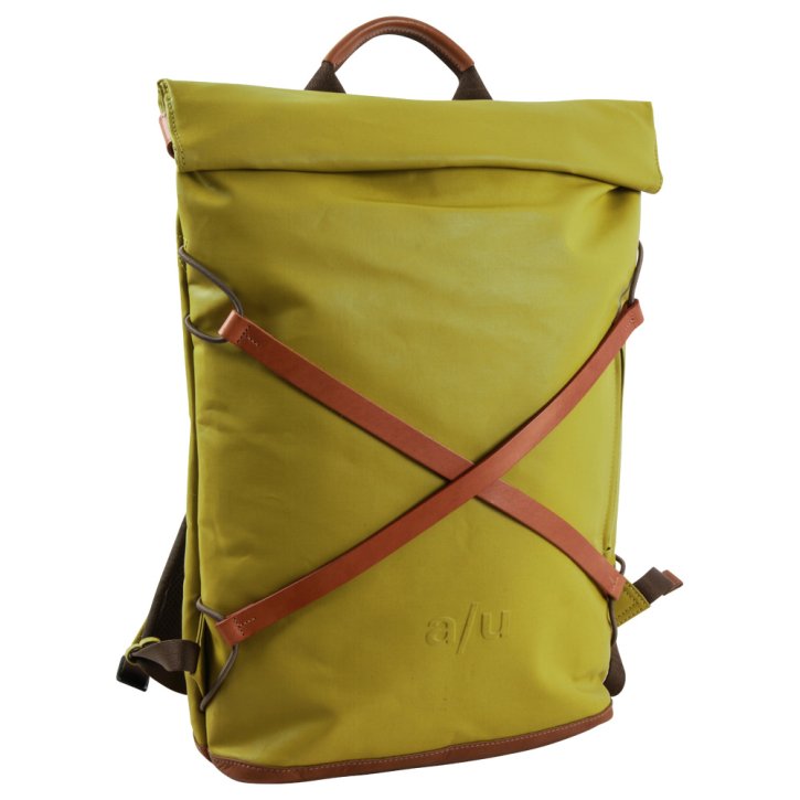 Aunts & Uncles Osaka Laptoprucksack 15" golden verde