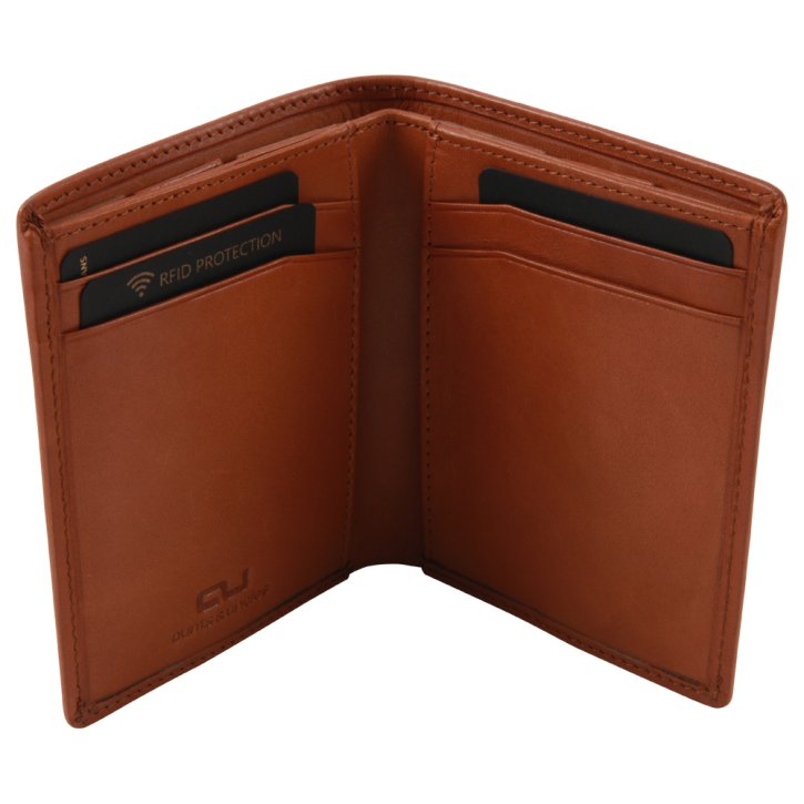 Aunts & Uncles Tyr Kreditkarten-Etui RFID cognac