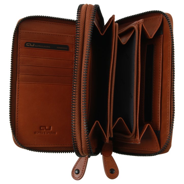 Aunts & Uncles SELMA 2-fach RV-Börse cognac