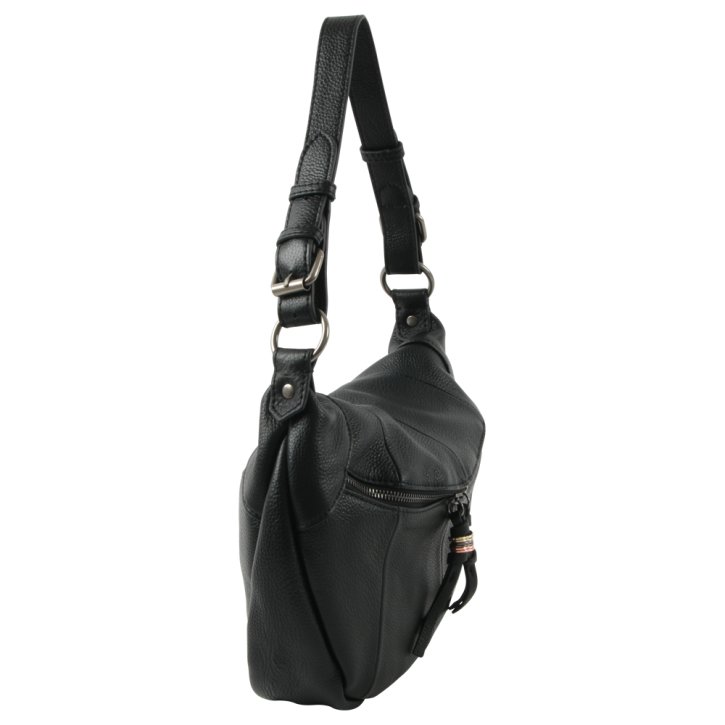 FredsBruder Pruvia small Hobo Bag black