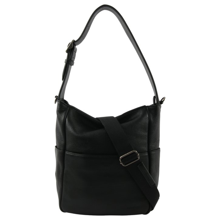 FredsBruder Bandolin Small Hobo Bag black