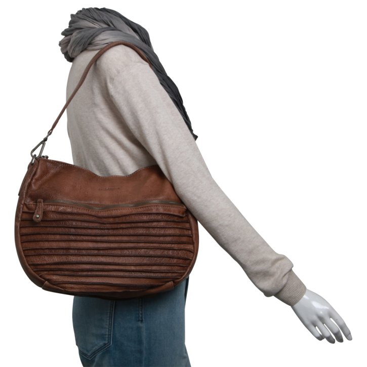 FredsBruder Riffel Herzblatt Tasche hazelnut