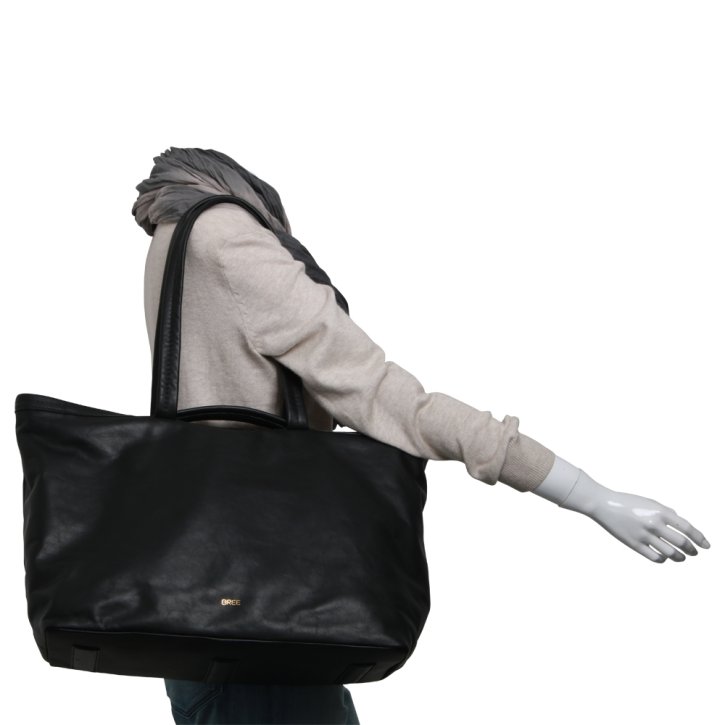 Bree Juna 3 shopper black