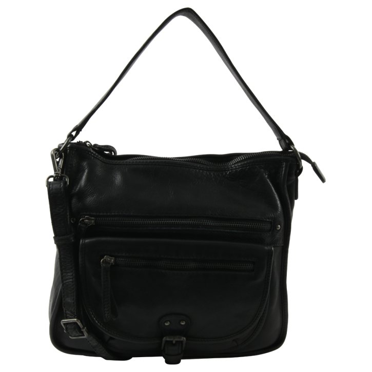 Gianni Conti Ledertasche black