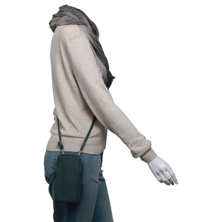 Aunts & Uncles Prune phone bag dark jade