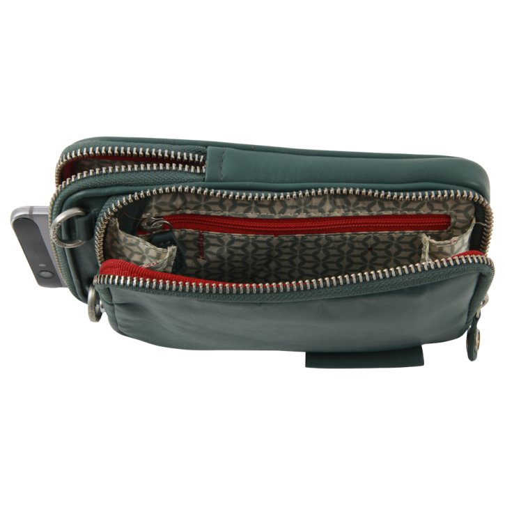 Aunts & Uncles Prune phone bag dark jade