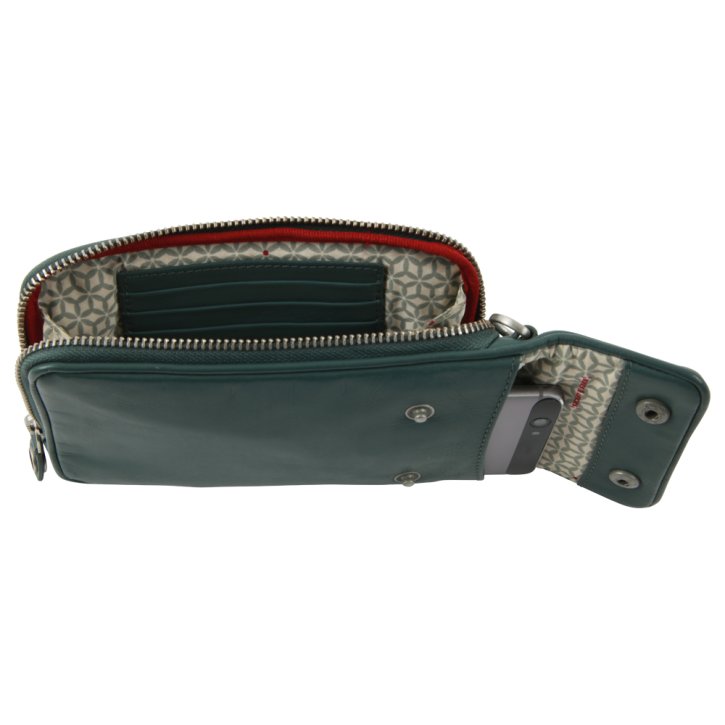 Aunts & Uncles CLOUDBERRY Phonebag dark jade