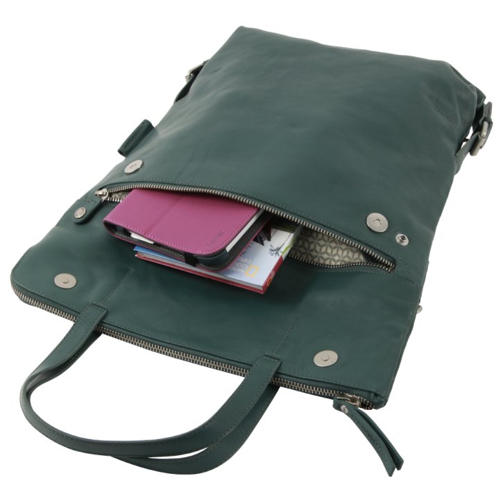 Aunts & Uncles POMELO Rucksack/Handtasche dark jade