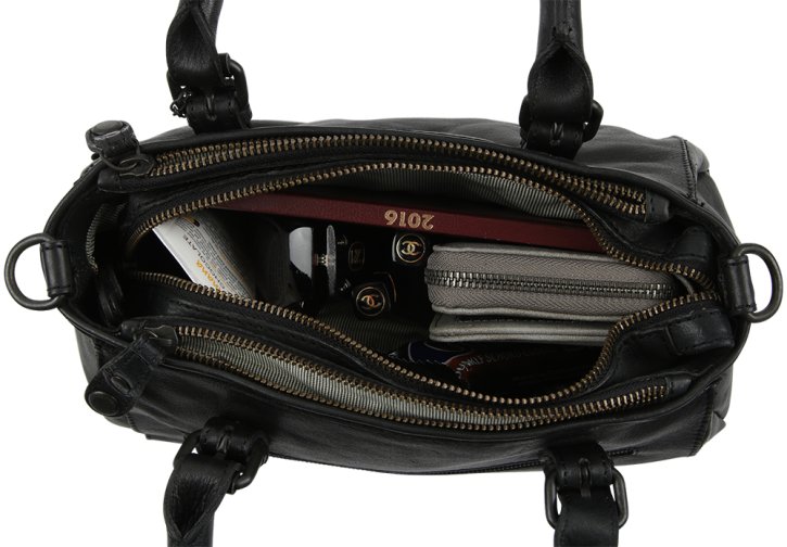 Aunts & Uncles MRS. CHOCO SPRINKLE Henkeltasche black smoke