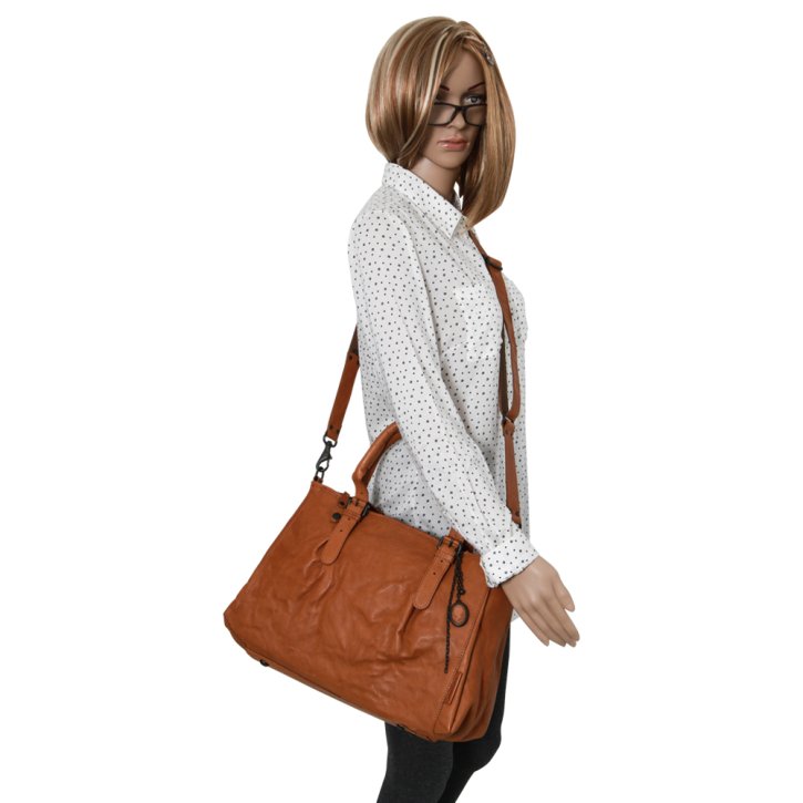 Aunts & Uncles MRS. SHORTBREAD Henkeltasche Handtasche L caramel