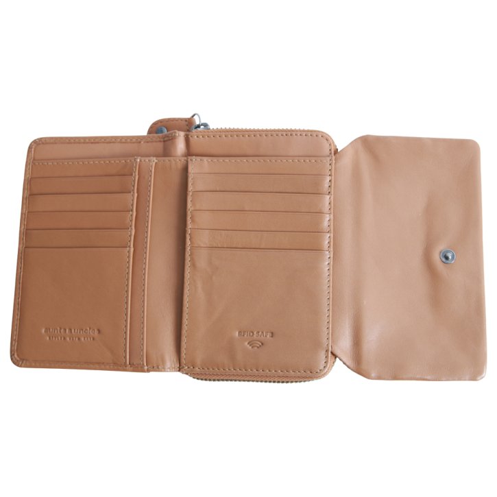 Aunts & Uncles DAHLIA RV-Börse mit Klappe cognac