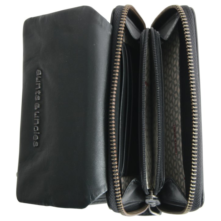  DAHLIA RV-Börse mit Klappe jet black