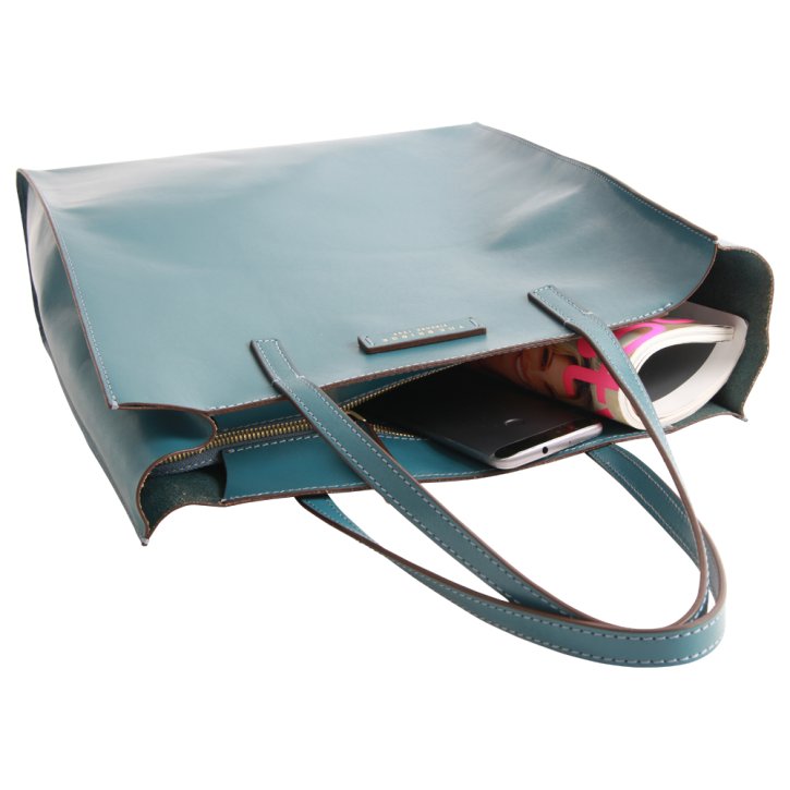 the bridge Shopper Rindleder sky/gold