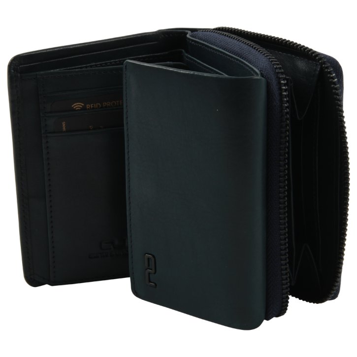 Aunts & Uncles LIV Geldbörse mit Überschlag dark blue