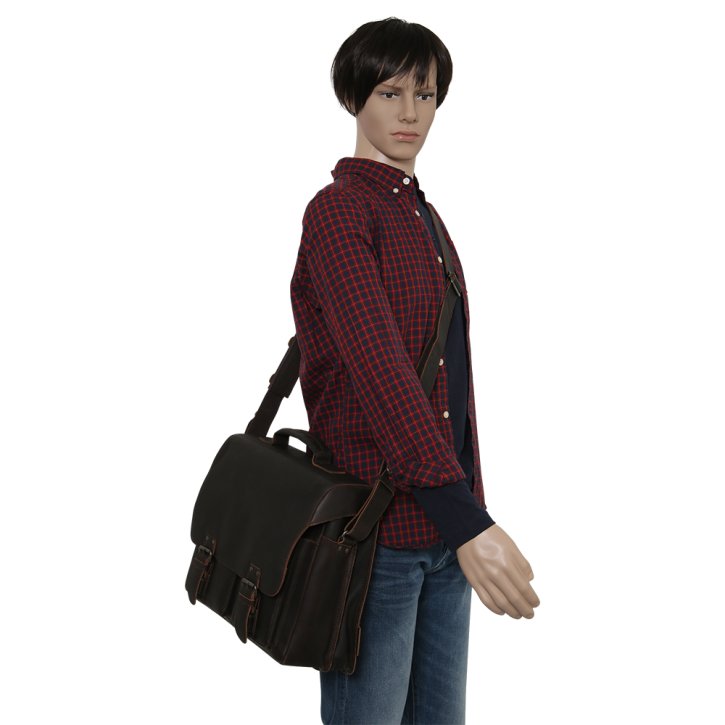 Aunts & Uncles FINN Aktentasche vintage brown