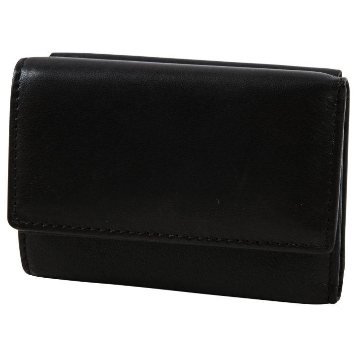 Aunts & Uncles Isak Dreifach-Börse ebony