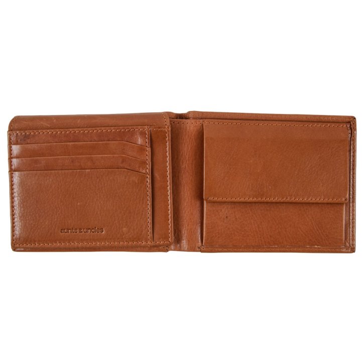 Aunts & Uncles JONNE Scheintasche mit Klappe hoch cognac