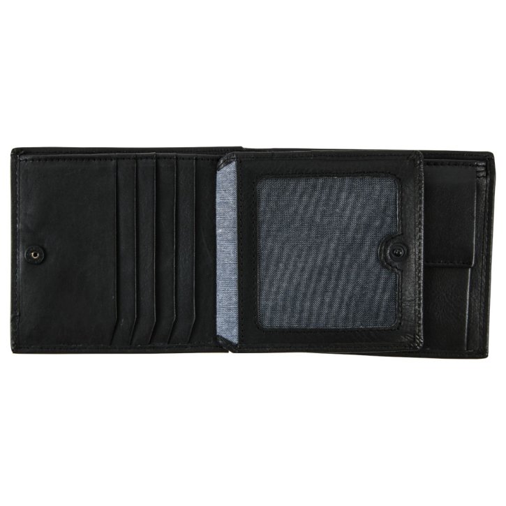 Aunts & Uncles PETTER Scheintasche mit Klappe seitw. black