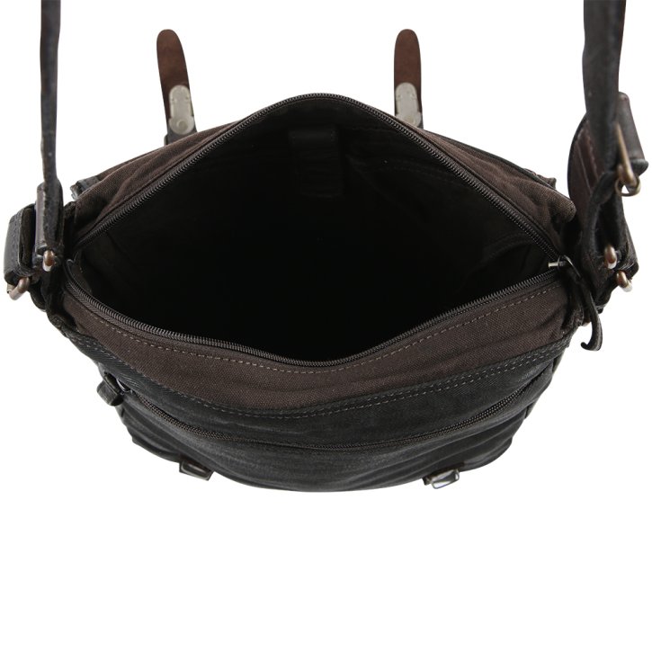  THE FRENCH FORK Tablettasche tobacco