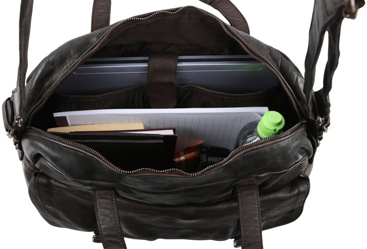 Aunts & Uncles THE HENRIQUATRE Laptoptasche tobacco