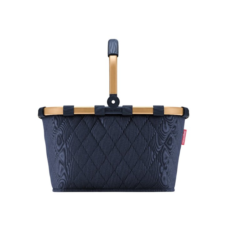 Reisenthel Carrybag frame rhombus midnight gold