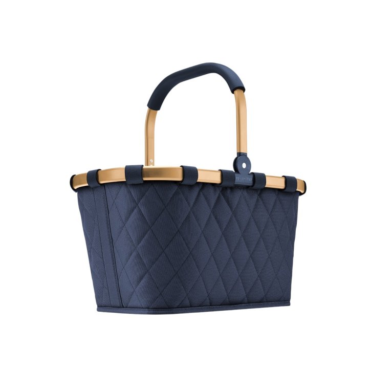 Reisenthel Carrybag frame rhombus midnight gold