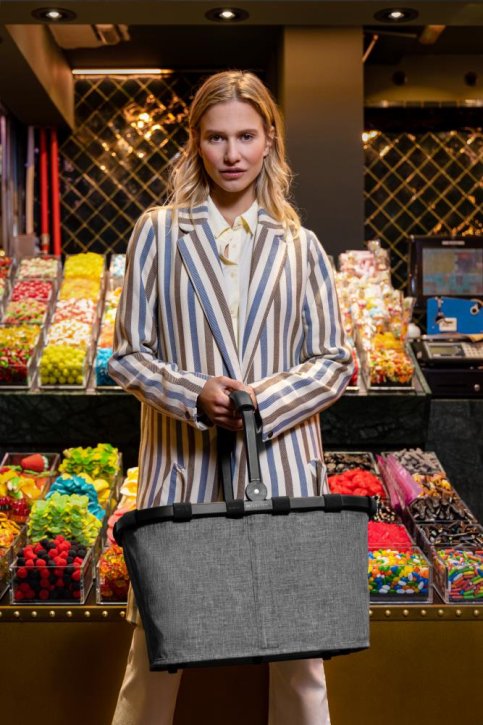 Reisenthel carrybag twist silver