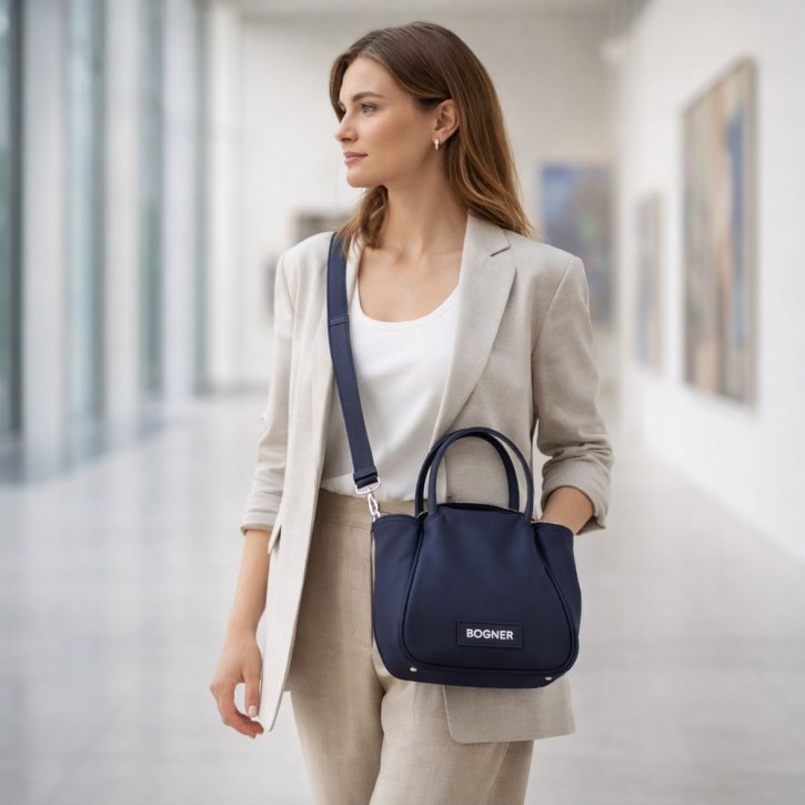 BOGNER SAXON raja handbag shz  darkblue