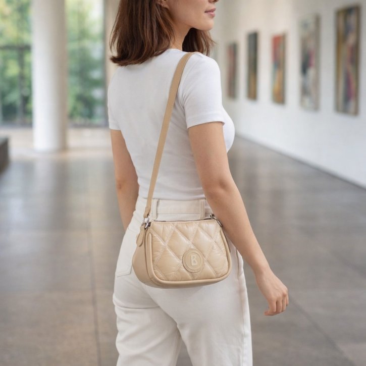BOGNER TIRANO Selenay Schultertasche sesame