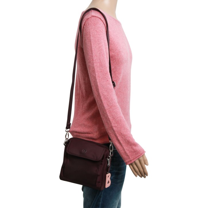  VERBIER JUSTA Schultertasche burgundy