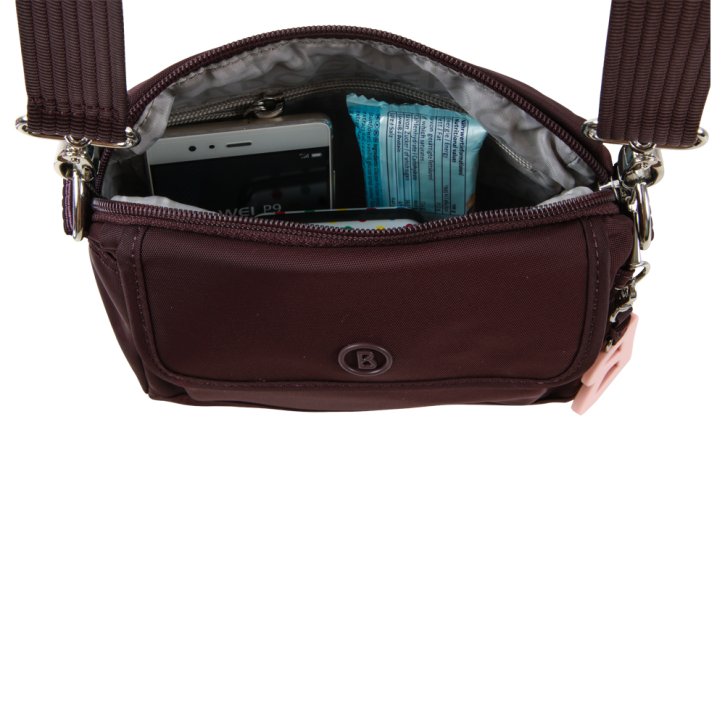  VERBIER JUSTA Schultertasche burgundy