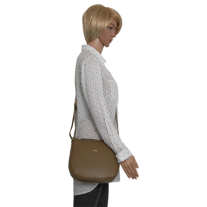 Bree NOLA 13 Schultertasche olive cross