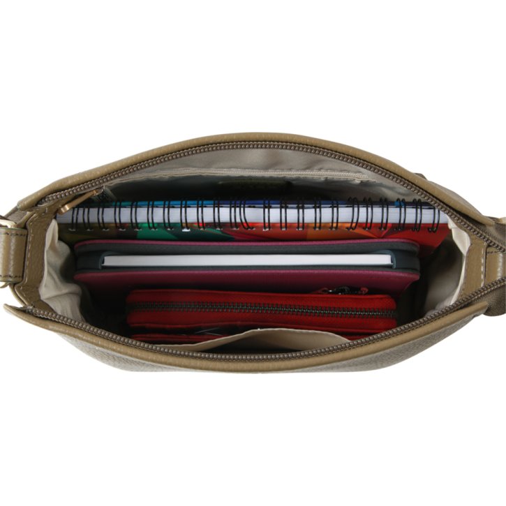 Bree NOLA 13 Schultertasche olive cross