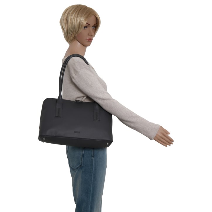 Bree LAPUA 3 Schultertasche smoke