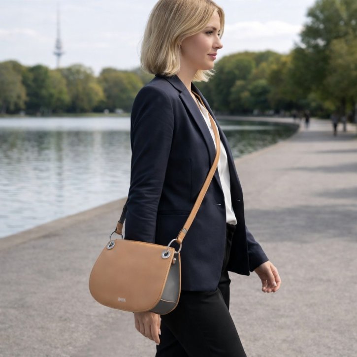 IMDUTCH CORDOBA 6 Schultertasche camel/cognac