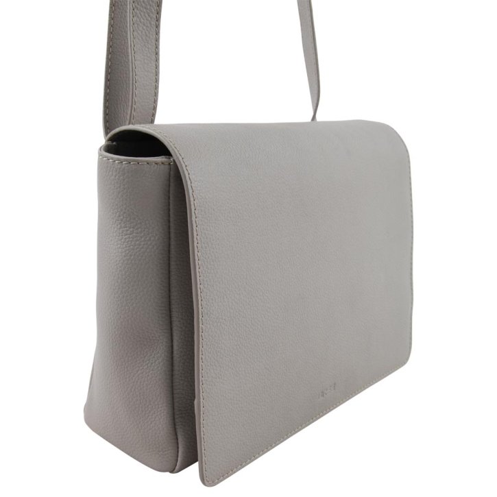 Bree Cary 11 Schultertasche vintage khaki cross flap