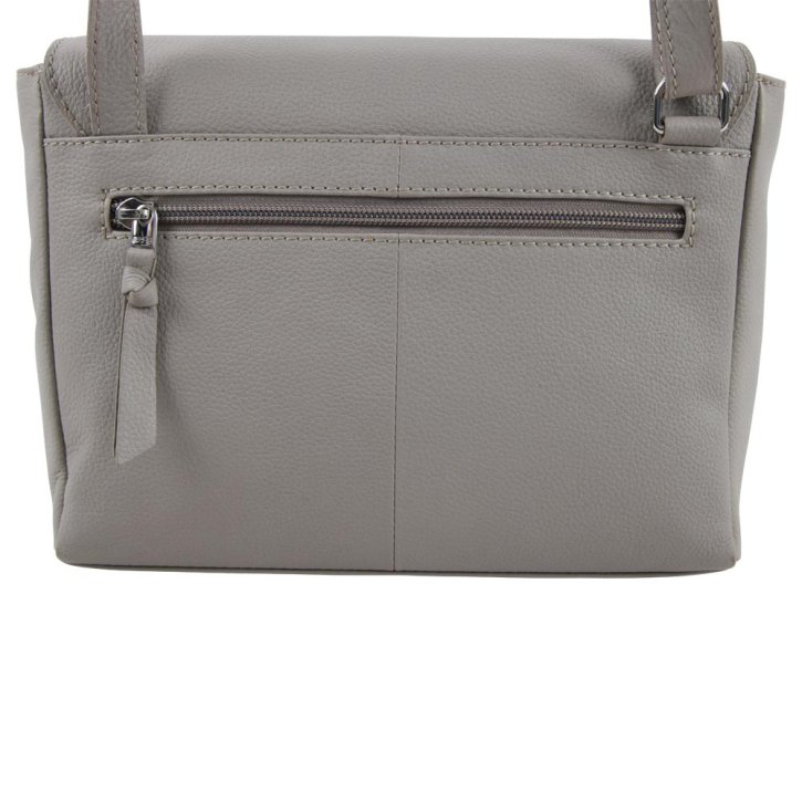 Bree Cary 11 Schultertasche vintage khaki cross flap